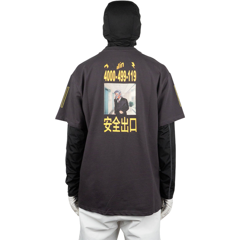 Escape T-Shirt Black/Yellow