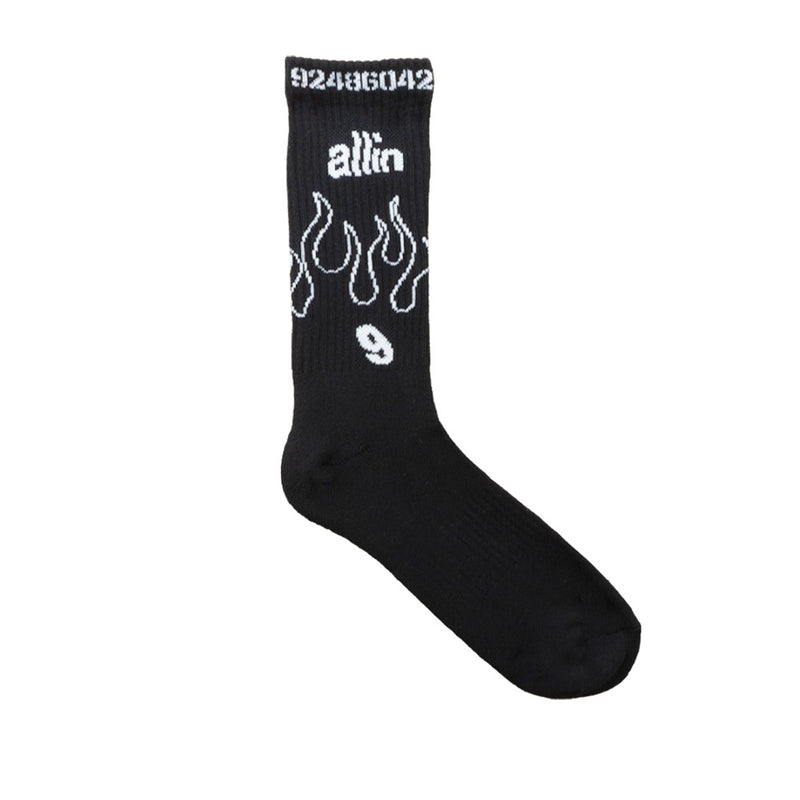 Fire Socks Black