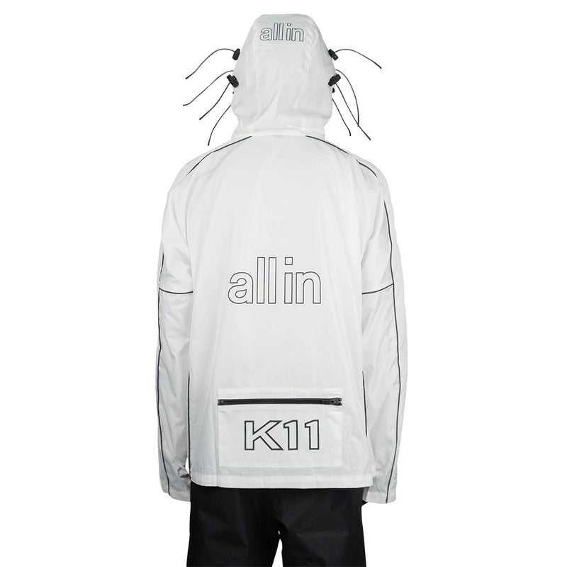 K11 Jacket White/Reflective