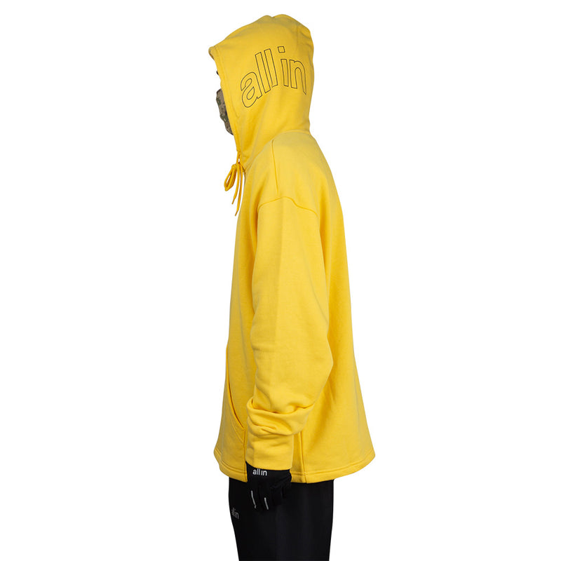 Arc Outline Hoodie Yellow