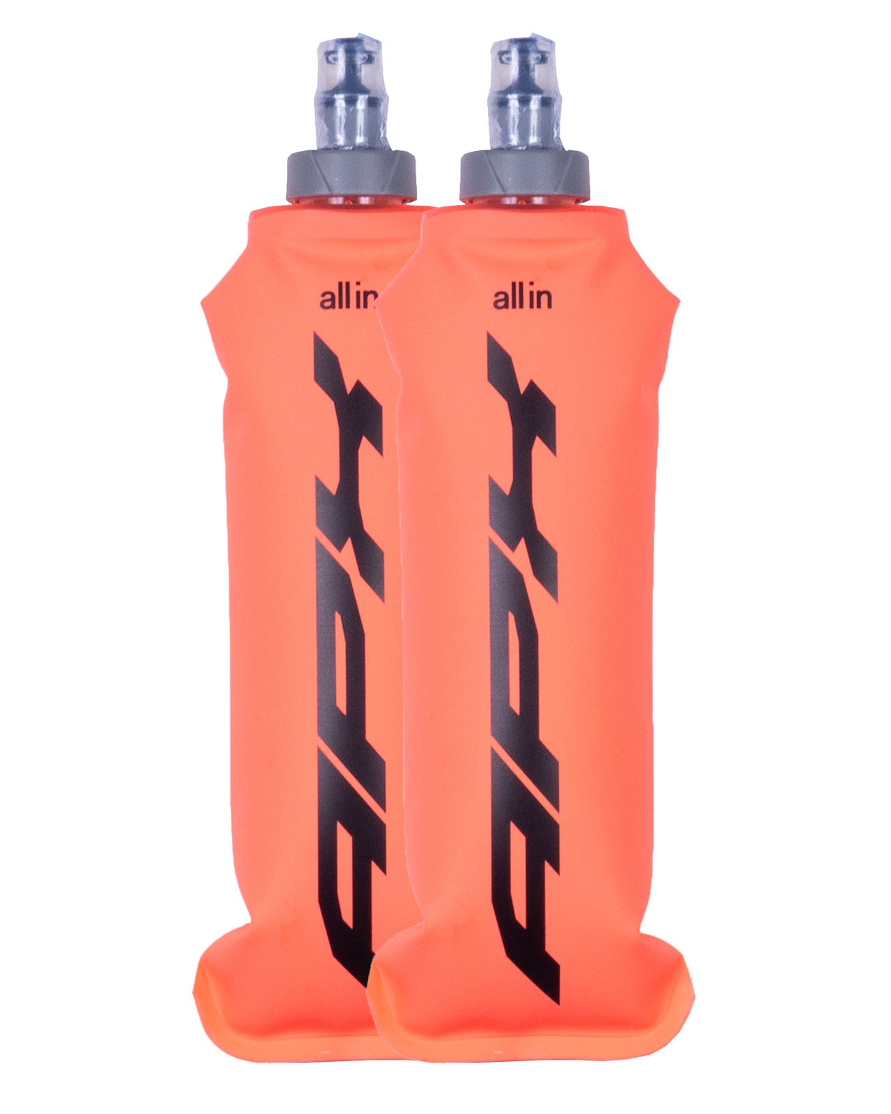 APX FLASK 500ML NEON-ORANGE (PACK OF 2)
