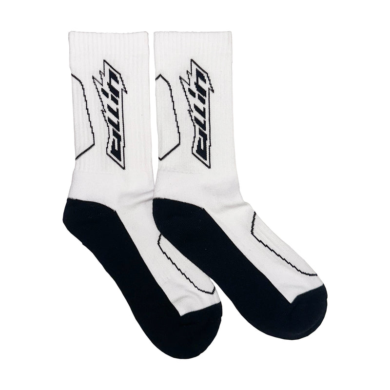 Cyber Socks White (2x Pack)