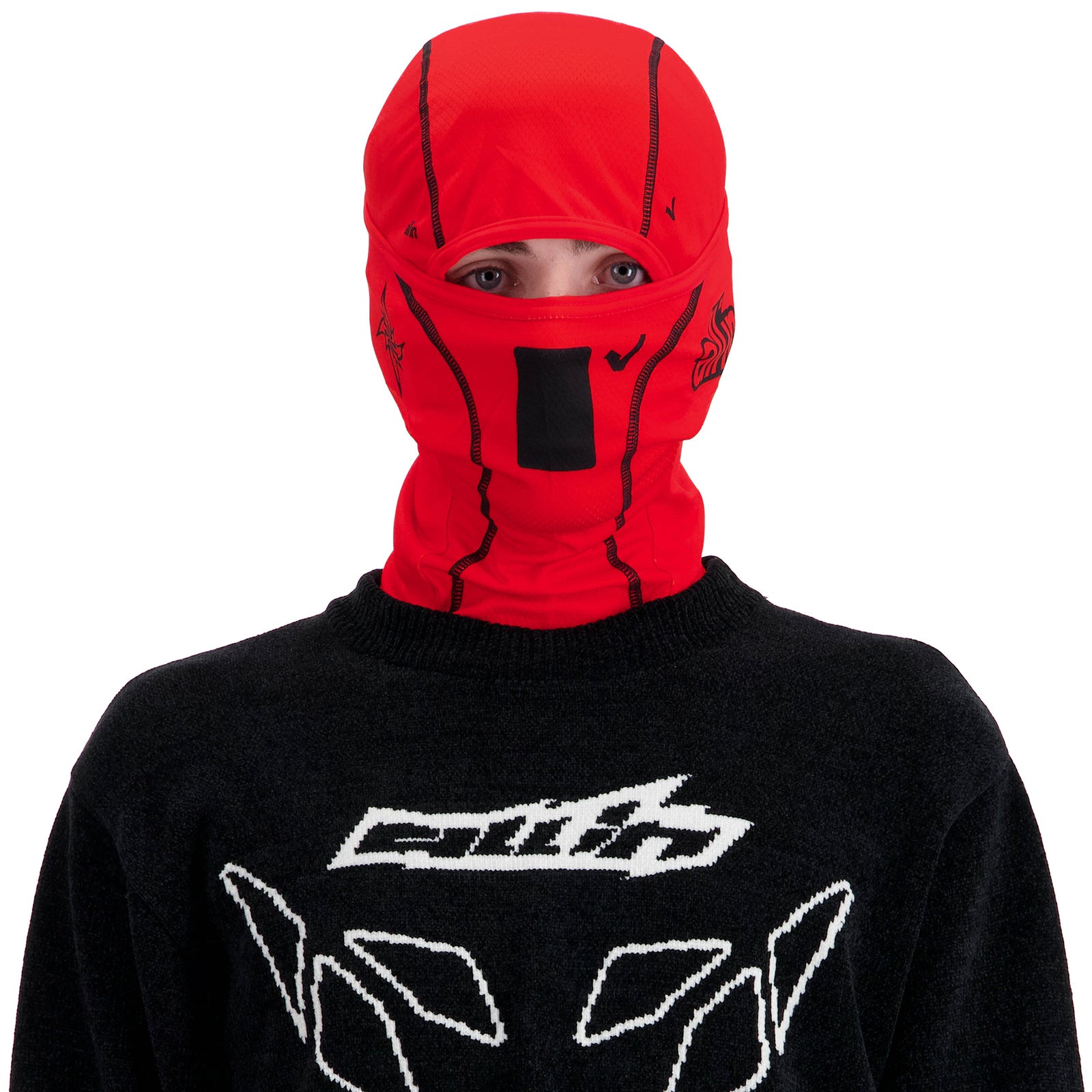 Quest-Balaclava Red