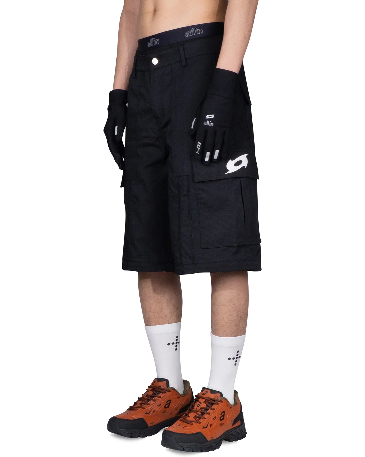 D-Y CARGO PANTS/SHORTS BLACK