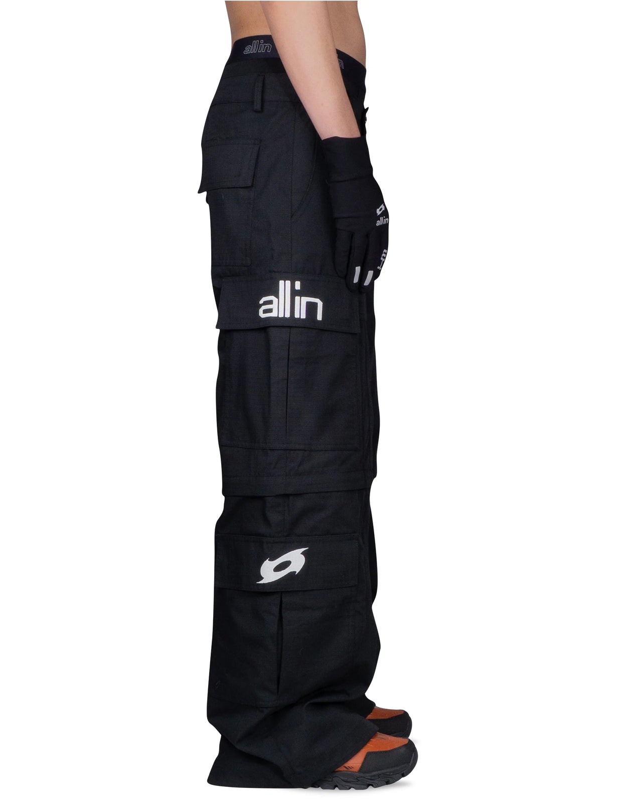 D-Y CARGO PANTS/SHORTS BLACK