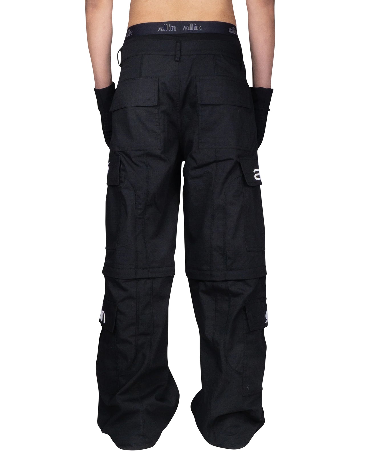 D-Y CARGO PANTS/SHORTS BLACK