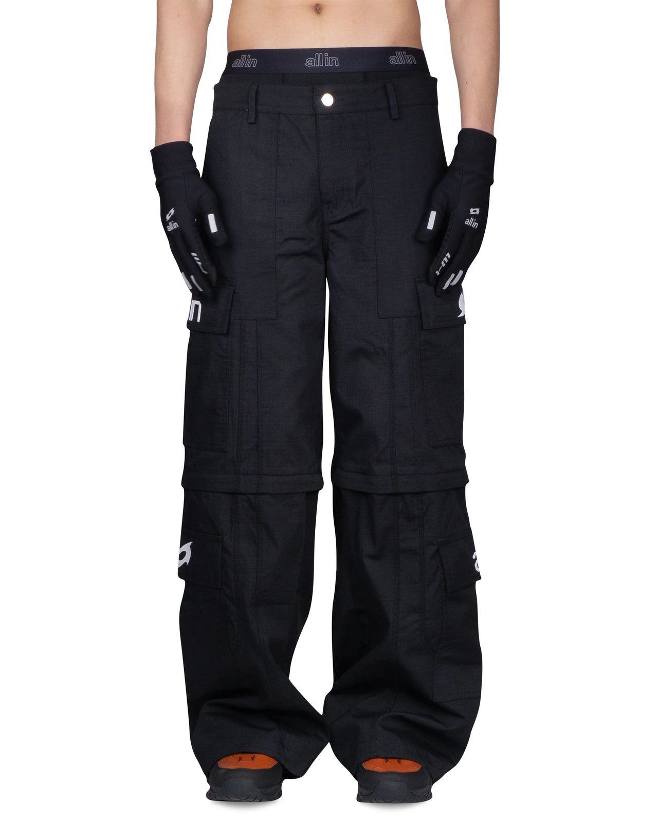 D-Y CARGO PANTS/SHORTS BLACK