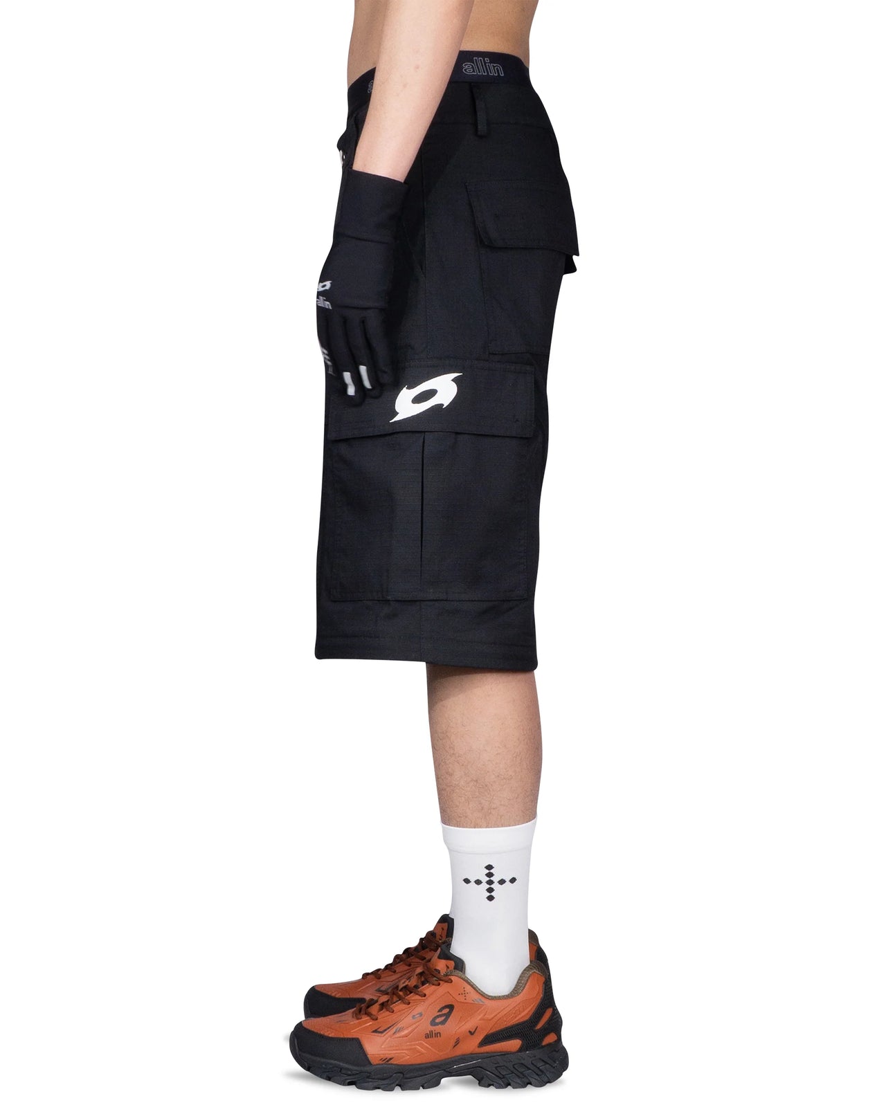 D-Y CARGO PANTS/SHORTS BLACK