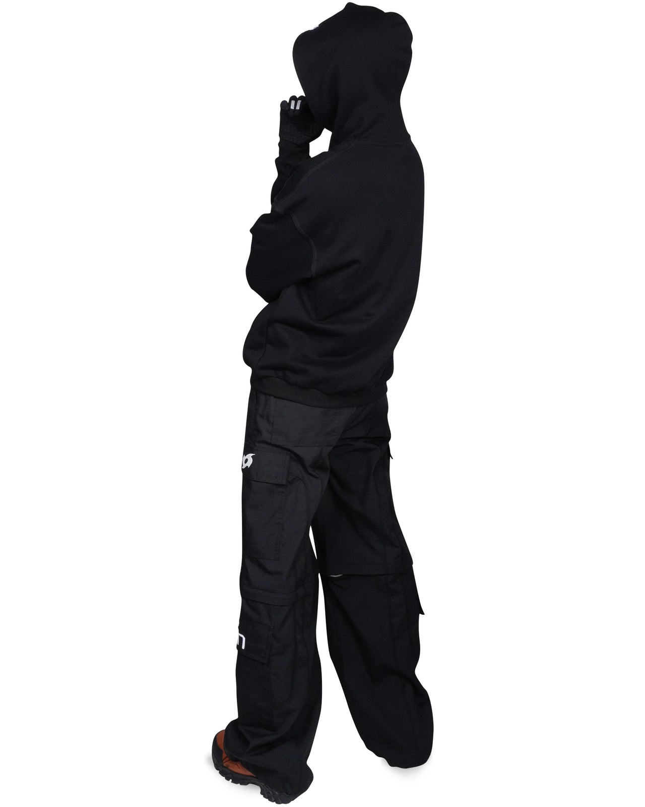 D-Y CARGO PANTS/SHORTS BLACK