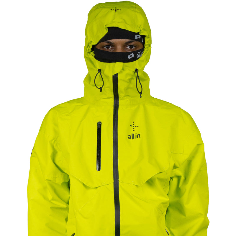 MOUNTAINEERING JACKET LIME GREEN