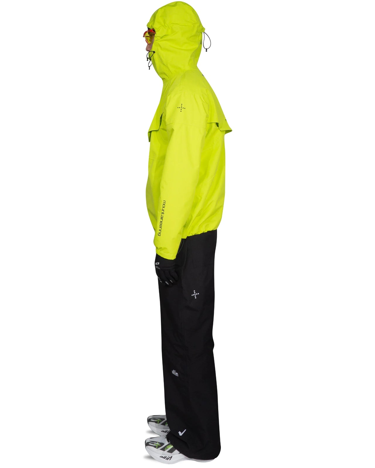 MOUNTAINEERING JACKET LIME GREEN