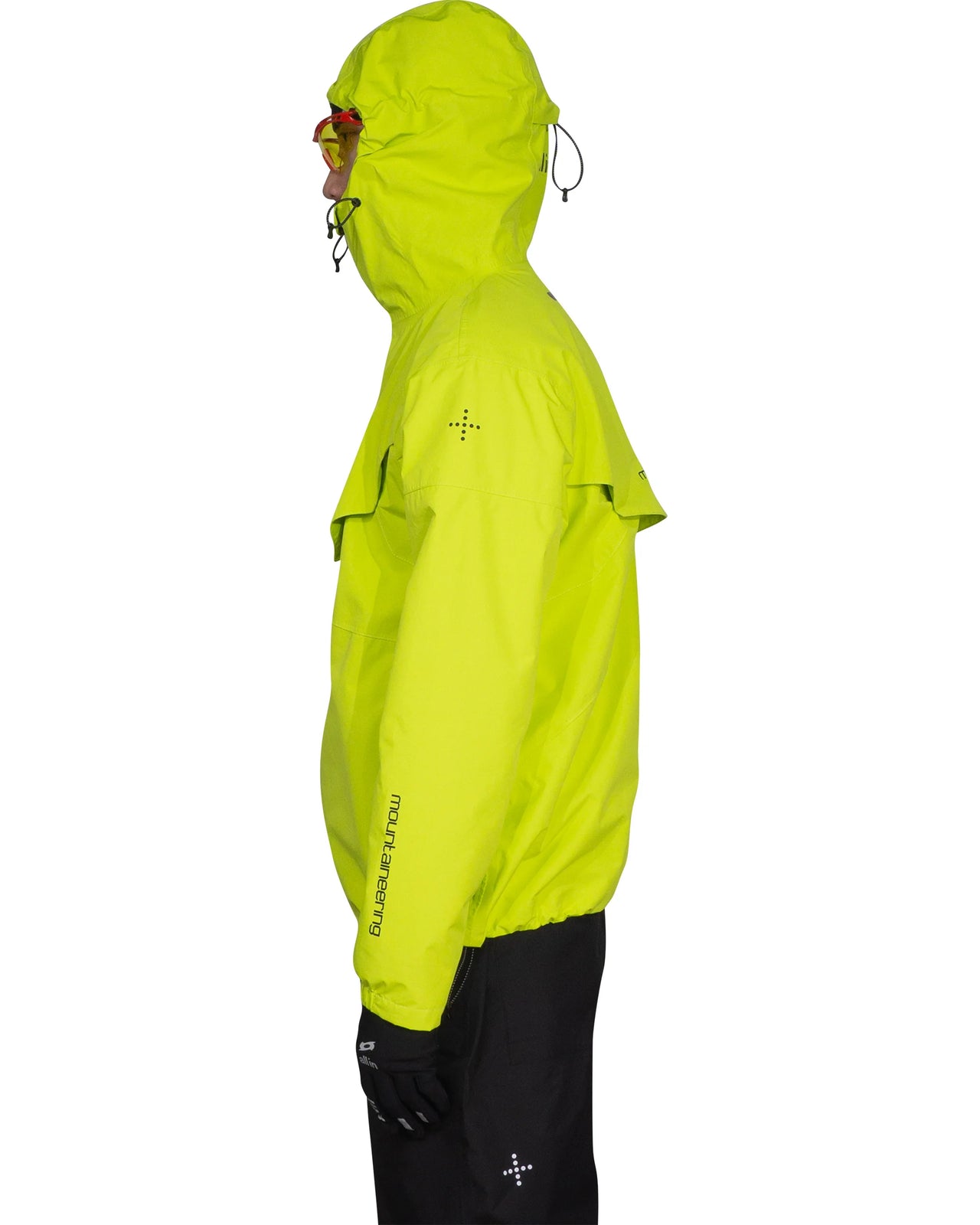 MOUNTAINEERING JACKET LIME GREEN