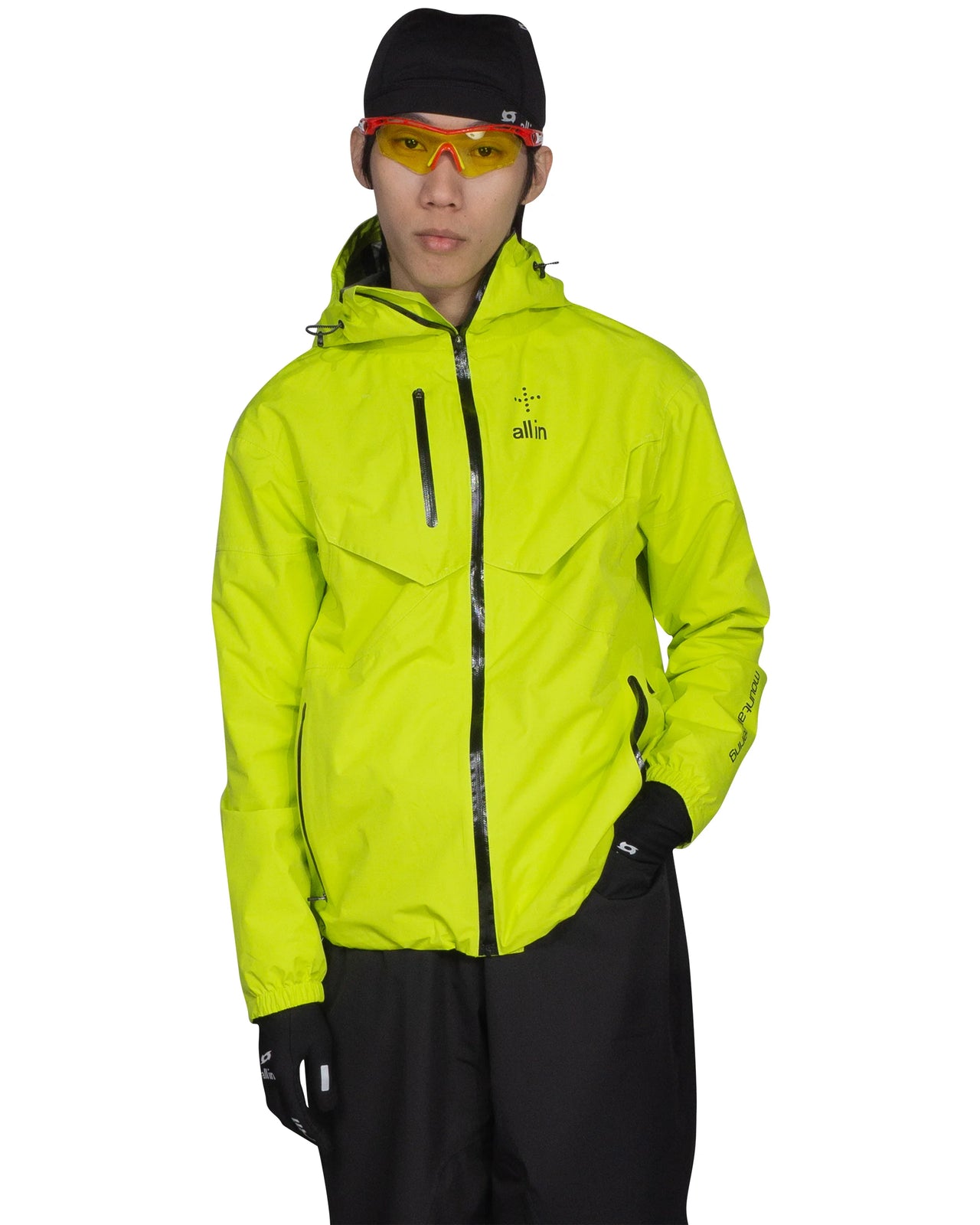 MOUNTAINEERING JACKET LIME GREEN