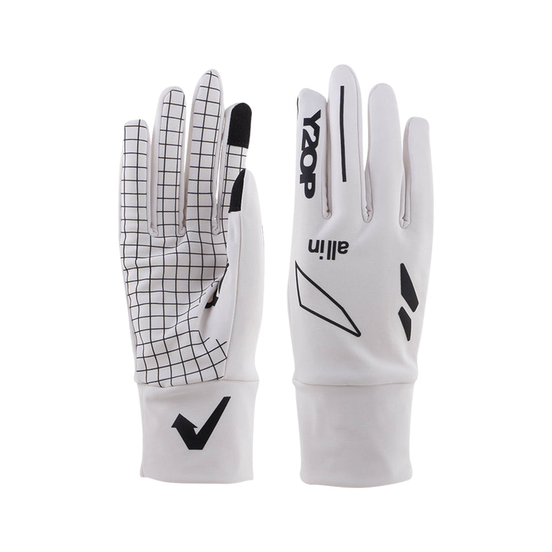 Y2OP Gloves White