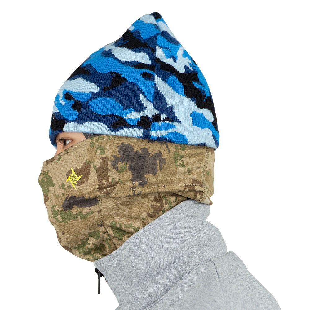 Camo Hat Blue