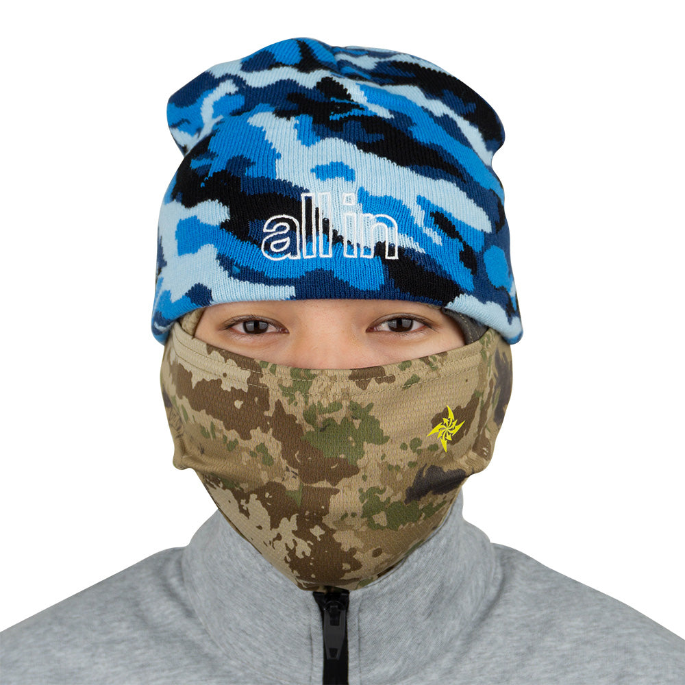 Camo Hat Blue