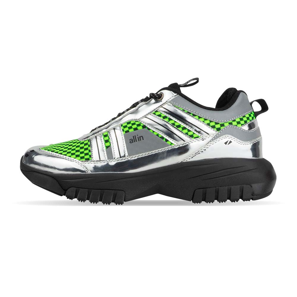 W8 Shoes Green-F/Square